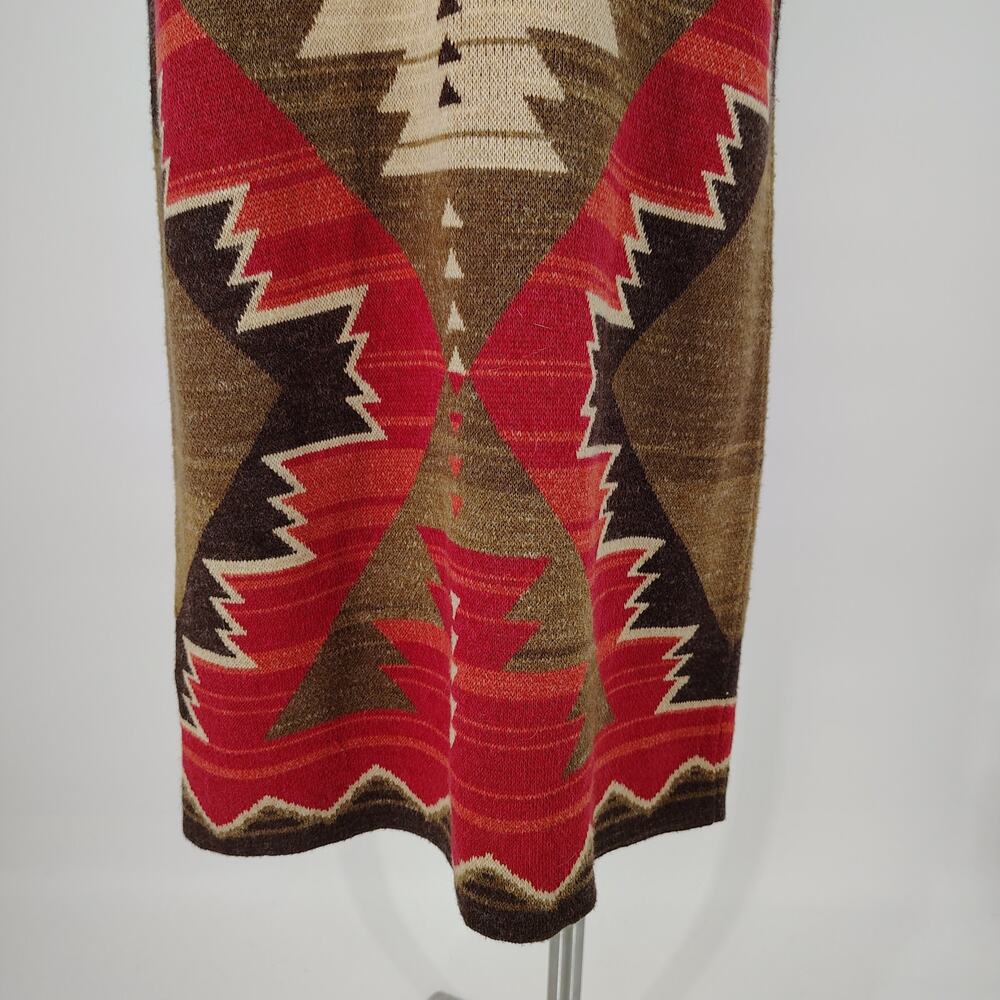 Lauren Ralph Lauren Southwestern Woven Tapestry Skirt Heritage Print Size Small - Picture 9 of 13